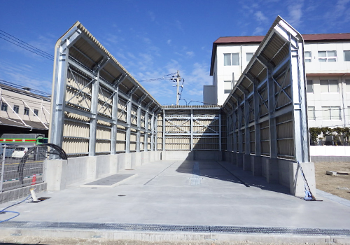 大型洗車場 建設